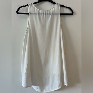 LUSH dress blouse, white, size small